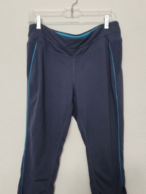 Tangerine Lg Cropped Athletic Pants